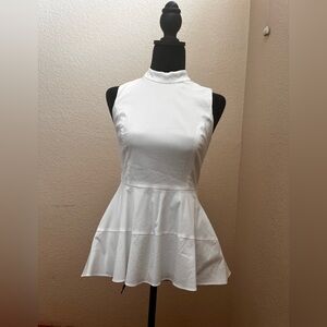 White House Black Market Tunic Top in White Size 0